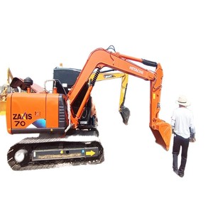 Excavatrice Zx70 personnalisée, petite et moyenne, excavatrice Zx120, excavatrice 90% neuve - Product Image 5