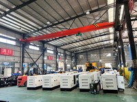 Generador Diésel Silencioso Monofásico DCEC de 28kva, 50kva, 100kva con Enfriamiento Automático, Motor Perkins (Reino Unido)