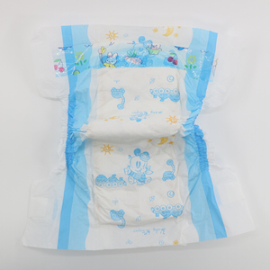 Fabricant de couches pour bébés en gros, couches en tissu, matériau en coton, imprimé couleur, couches pour bébés PE bon marché - Product Image 3