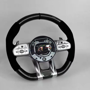 Alcantara de fibra de carbono forjado personalizado de alta calidad para Mercedes Benz W205 W176 W246 W212 a <span class=keywords><strong>clase</strong></span> E volante - Product Image 3