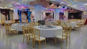 Venta al por mayor apilable bajo precio <span class=keywords><strong>Charivari</strong></span> boda oro hierro evento sillas de alta calidad Metal acero Napoleón Chiavari sillas - Product Image 3