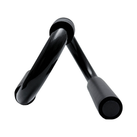 Support de poussée en forme de S Poignée antidérapante en mousse de PVC Structure robuste unique Barre de poussée pour l'entraînement en force
