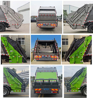 Camion compacteur de déchets électrique pur 4x2 Euro 6 de 18 tonnes avec batterie CATL et châssis Sinotruk