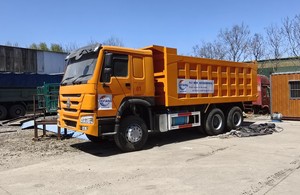 Chine National Heavy Duty Truck HOWO 371 HP camion à benne basculante HW76 cabine diesel carburant 6x4 roues motrices 2 euros pour le transport minier - Product Image 5