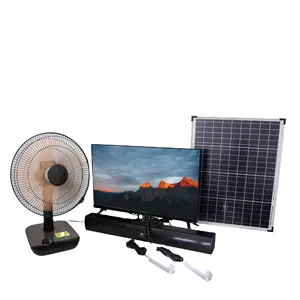 Africa Market hot sale Solar soundbar TV System support Bluetooth FM Radio audio usb Subwoofer Home System