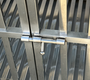 <span class=keywords><strong>Cage</strong></span> pour chien modulaire professionnelle chenil en métal grands transporteurs pour adultes grands chats chiens assemblage facile <span class=keywords><strong>Cage</strong></span> pour chien avec boîte d'emballage - Product Image 3