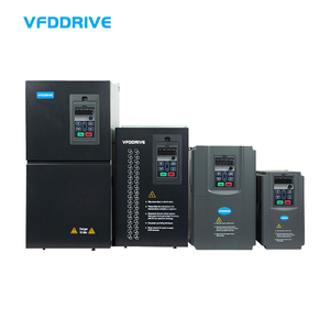 Variateur de fréquence (VFD) 380V triphasé pour moteur AC 7,5 CV 5,5 kW avec contrôle vectoriel pour alimentation en eau à pression constante et compresseur - Product Image 1