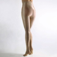 Collants de danse réfléchissants 70D pour femmes, tendance carnaval, couleur chair, effet soie huilée, brillants et sexy