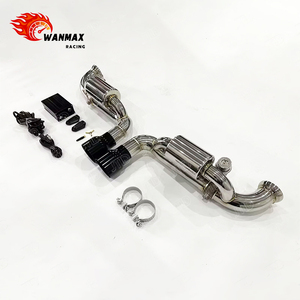 Vente flash Échappement Catback en acier inoxydable poli SS304 pour Porsche <span class=keywords><strong>991</strong></span>.1/<span class=keywords><strong>991</strong></span>.2 <span class=keywords><strong>GT3</strong></span>, avec soupape, améliore le son et les performances, livraison rapide - Product Image 2