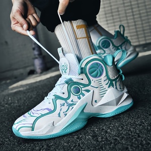 Chaussures de <span class=keywords><strong>basket</strong></span>-ball commémoratives de créateur pour hommes, légères, respirantes, confortables, rehaussantes, baskets de sport et de course 3D - Product Image 4