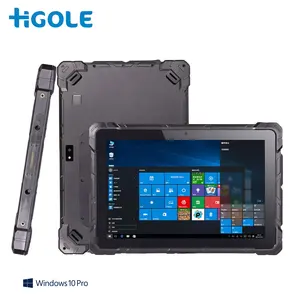 IP67 waterproof rugged all in one pc fanless touch screen dual camera industrial tablet computers