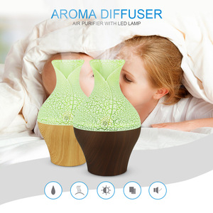 Diffuseur d'arômes YX-Crack 2, humidificateur USB avec base en bois craquelé pour la maison, moins de 10 m² - Product Image 5