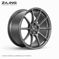 Rines de Aleación Forjados Monobloque Personalizados ZL, Compatibles con Toyota Prius de 17, 18 y 19 Pulgadas, Diseño Cóncavo Profundo, Ajuste OEM