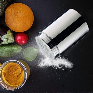Cocoa <span class=keywords><strong>Shaker</strong></span> 100 G 18 10 Herramienta para postres con tapa de seguridad de acero inoxidable - Product Image 5