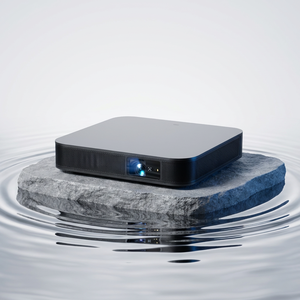 Proyector LED portátil profesional 4K Video <span class=keywords><strong>HD</strong></span> 3D 1080P Enfoque automático Tecnología DLP 15000mAh Mini 2G Batería de tiro corto 5G WiFi - Product Image 1