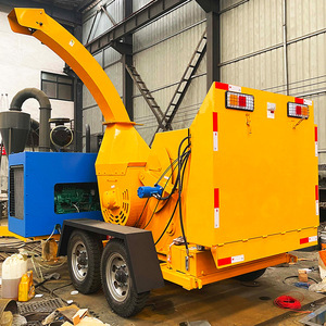 Automatic Wood Chipper Waste Wood Greening Garbage Wet and Dry Twig Crusher Mobile Garden Shredding Machine - Product Image 3
