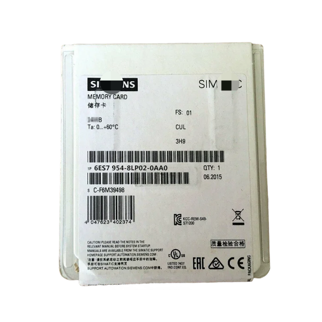 6ES7 954-8LP02-0AA0 Memory Card New One 6ES7954-8LP02-0AA0 # 6ES7 954-8LP02-0AA0