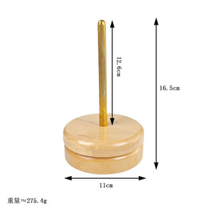 Crochet tools, knitting tools, yarn winding tools, beech wood yarn winding tools - Product Image 3