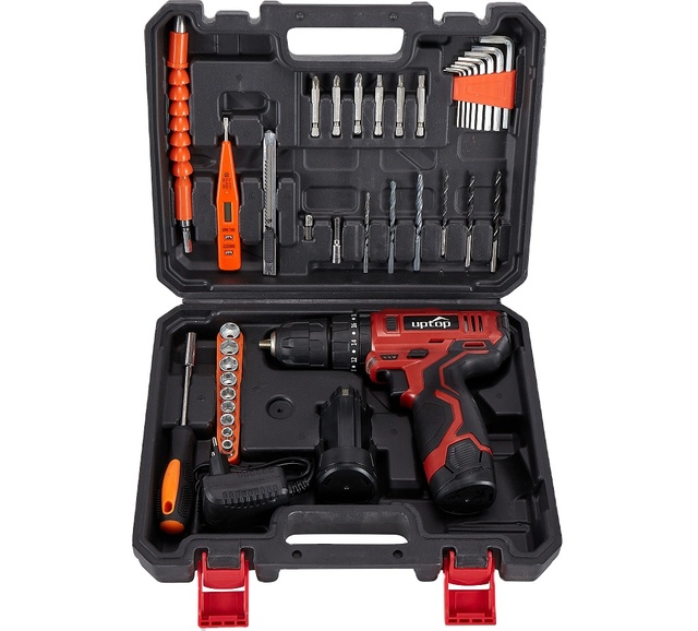 38pcs Professional Electric Power Tools Kit Various Cordless Hand Tools Set