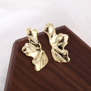 Mode vente chaude 925 en argent Sterling Vintage grande fleur boucles d'oreilles 18k plaqué or femmes exquis mignon boucles d'oreilles - Product Image 6