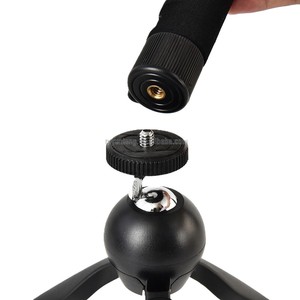 YUNTENG YT-088 aluminium 11.4-34.7 pouces solide Selfie bâton pli caractéristique une jambe trépied pour iPhone Android Smartphone pour <span class=keywords><strong>GoPro</strong></span> Ca - Product Image 6