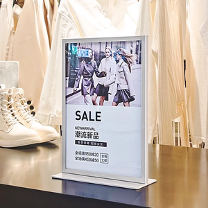 Metal Table <strong>A4</strong> A5 Cardboard Advertising Poster <strong>Board</strong> <strong>Stands</strong> <strong>Display</strong> <strong>Stands</strong> - Product Image 5