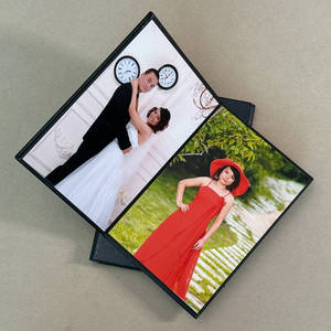 Mariage cuir lin velours auto-adhésif bâton cadre <span class=keywords><strong>photo</strong></span> <span class=keywords><strong>album</strong></span> livre folio - Product Image 6