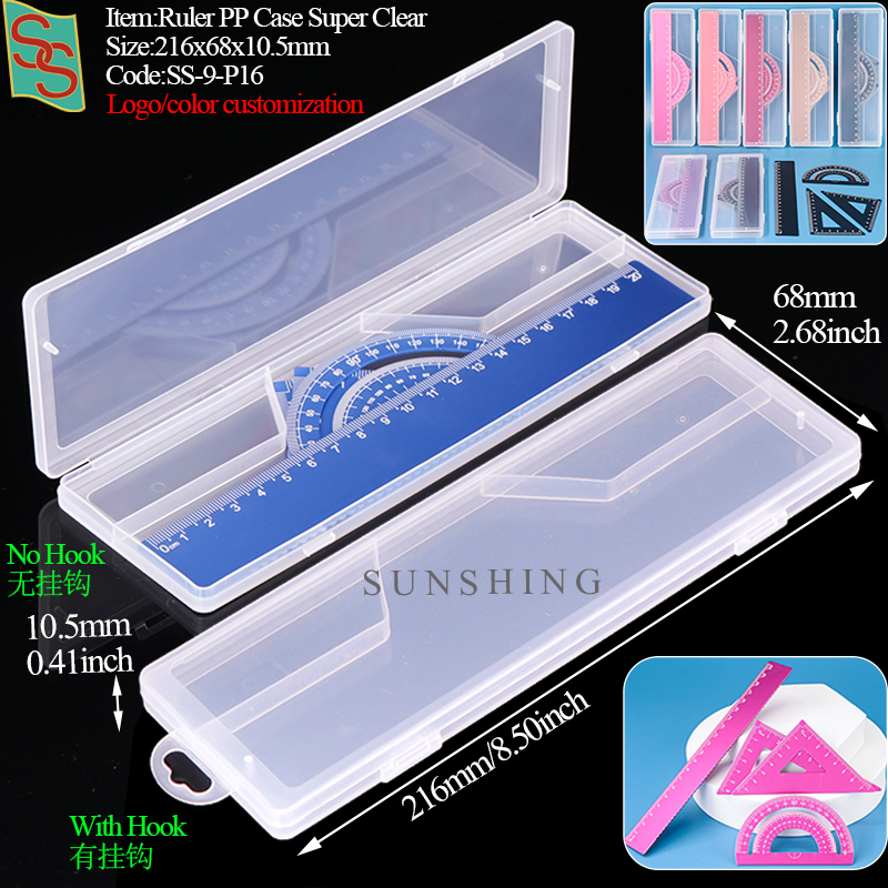 P16:20cm lengh Aluminium 4-Ruler Set