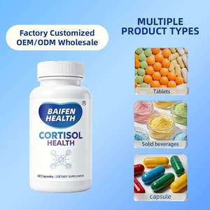Capsules de Cortisol OEM pour Adultes – Formule Herbal Riche en Protéines – Maintient des Niveaux Équilibrés de Cortisol – Favorise le Soutien Immunitaire et la Santé Générale - Product Image 1