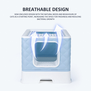 Offre Spéciale <span class=keywords><strong>bac</strong></span> <span class=keywords><strong>à</strong></span> litière en plastique fermé inodore pour chat <span class=keywords><strong>bac</strong></span> <span class=keywords><strong>à</strong></span> <span class=keywords><strong>sable</strong></span> pour chats - Product Image 3