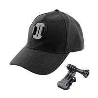 Chapeau de soleil de baseball en toile avec vis de montage à boucle en J compatible avec les modèles GoPro Hero 7 6 Session et les appareils photo