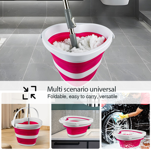Secchielli Mini a Forma di Cuore di Alta Qualità, Rosa, per Campeggio e Lavaggio Auto, Pieghevoli e Richiudibili, per Spiaggia - Product Image 3