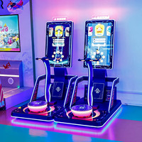Machine de jeu vidéo interactive dynamique pour parcs d'attractions intérieurs, simulateur de course aérienne, machine de jeu somatosensoriel