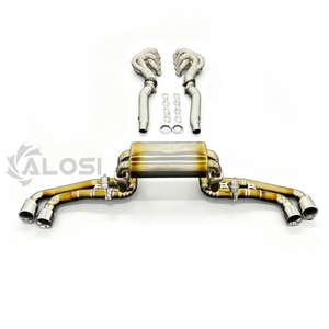 Escape de Aleación de Titanio Catback Compatible con <span class=keywords><strong>Ferrari</strong></span> <span class=keywords><strong>F430</strong></span> 2004-2009 - Product Image 2