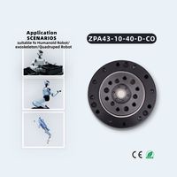 Actuador Robótico con Reductor de Torque Personalizado ZBDynamiX, Alta Precisión, Bajo Ruido, 10arcmin, con Motor de Engranajes DC, OEM o ODM