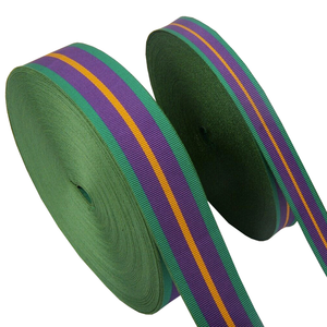 Rubans de médailles double face personnalisés à prix de gros, 100 % polyester, couleur et taille personnalisées, légers, lavables, pour uniformes - Product Image 1