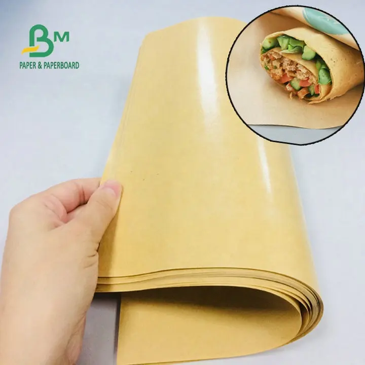 600mm 800mm Virgin Pulp 80gsm 100gsm Food Grade Poly Coated Kraft Paper For Food Sack