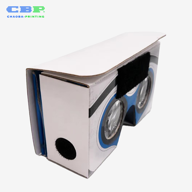 CBP Custom Logo Paper VR Glasses 3D Cardboard Viewer - OEM ODM Kids Educational VR Headset Wholesale