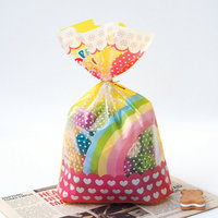 Sacs d'emballage pour bonbons avec logo personnalisé, autocollants, imperméables, en plastique, pour la vente au détail, sachets pour collations, paquets cadeaux