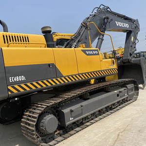 Excavatrice sur chenilles VOLVO EC480DL d'occasion de bonne qualité, poids opérationnel de 36, 29, 24 tonnes, prix compétitif, équipée de composants Volvo - Product Image 1