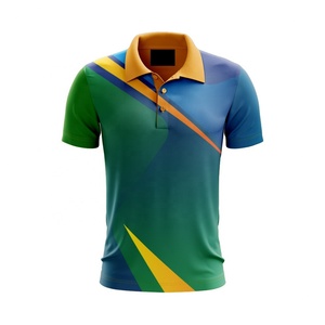 Polo de Golf Personalizado Performance Navy Unbranded Verde 95% Poliéster 5% Elastano - Product Image 2