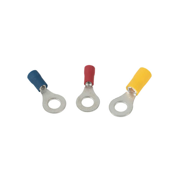 Electrical Crimp Cable Lugs Eye Types Auto Wire Connectors Ring Crimp ...