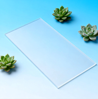 Feuille acrylique sur mesure de 1 à 20 mm, coulée givrée/brillante, extrudée, transparente, panneau en PMMA coulé, panneau en plexiglas, décoration en acrylique