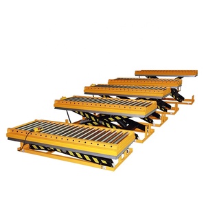 Belift El 1ton carga hidráulica pequena levantamento equipamento elétrico rolo transportador tesoura elevador mesa - Product Image 2