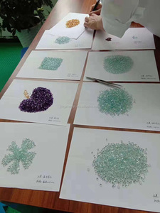 京展益珠宝厂制造天然宝石，桑葚钻石，钻石，半宝石，合成宝石切割 - Product Image 6