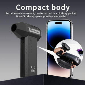 CROSSGUN Elektrischer Luftstaubsauger X15 MINI Luftstaubsauger Mini-Lüfter Druckluft-Staubsauger & Mini-Gebläse für BBQ - Product Image 3