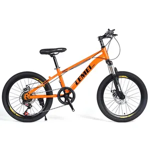18 ''20'' 22 ''Bicicleta para niños 7 velocidades Freno de disco de acero al carbono Niños Bicicleta de montaña Bicicleta para niñas Niños