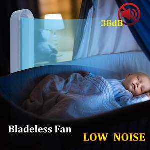 <span class=keywords><strong>Ventilateur</strong></span> sans pales <span class=keywords><strong>silencieux</strong></span> à oscillation à 90 degrés, haute vitesse, télécommande, fabriqué en Chine - Product Image 6