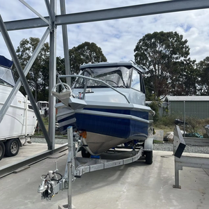 <span class=keywords><strong>Barco</strong></span> de Pesca Sea King de Aluminio con Pontón de <span class=keywords><strong>6</strong></span> <span class=keywords><strong>Metros</strong></span>, Embarcación Easycraft de 20 Pies, Yate Pequeño, <span class=keywords><strong>Barco</strong></span> de Velocidad con Casco en V Profunda - Product Image 1