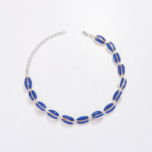 Conjunto de Joyería Bohemia con Conchas, Collar, Pulsera y Aretes para Mujer, Estilo Playero, Hecho a Mano, Patrón de Vida Marina, Origen Yiwu - Product Image 6